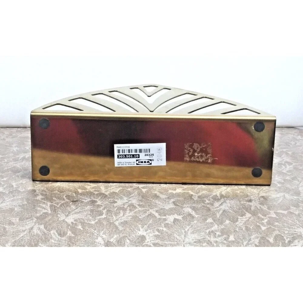 Ikea Napkin Holder Brass w/patina Ikea of Sweden Luxury model # 303.501.10